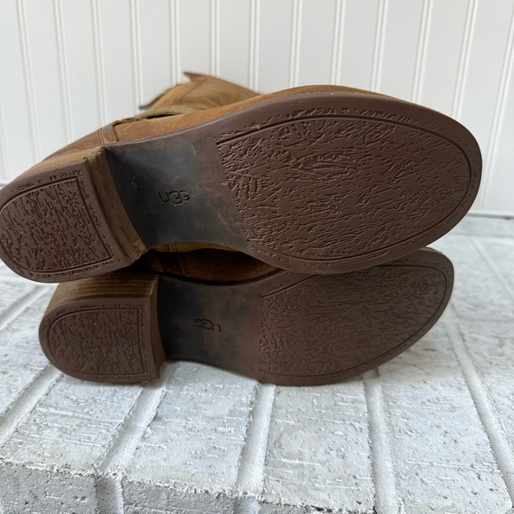 UGG Australia Darcie Leather Riding Boots - Picture 14 of 16